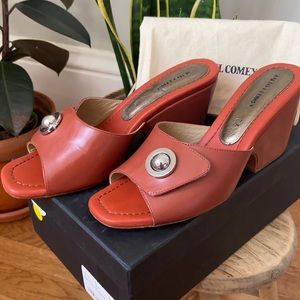 Rachel Comey Anthropologie Leather Mule / Slide Size 7.5